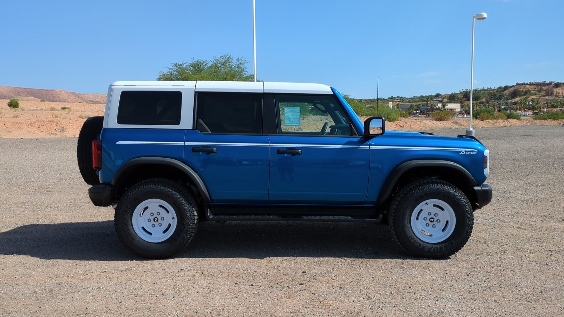 New 2026 Velocity Blue Metallic Ford Heritage Edition image 2