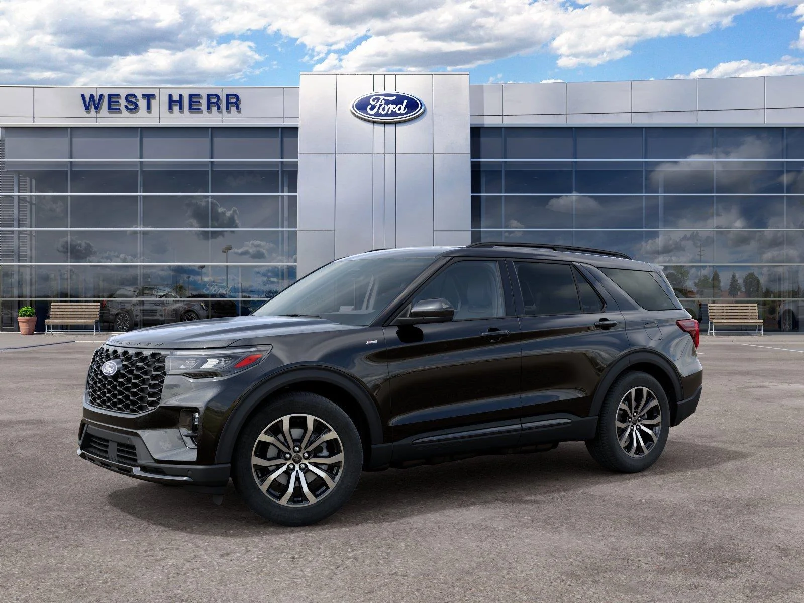 New 2027 Agate Black Metallic Ford ST-Line image 2