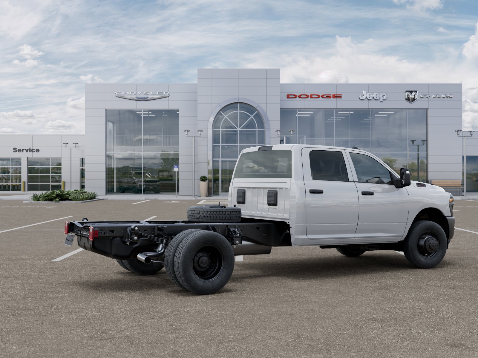 New 2026 Bright White Clear-Coat Exterior Paint RAM Tradesman image 22