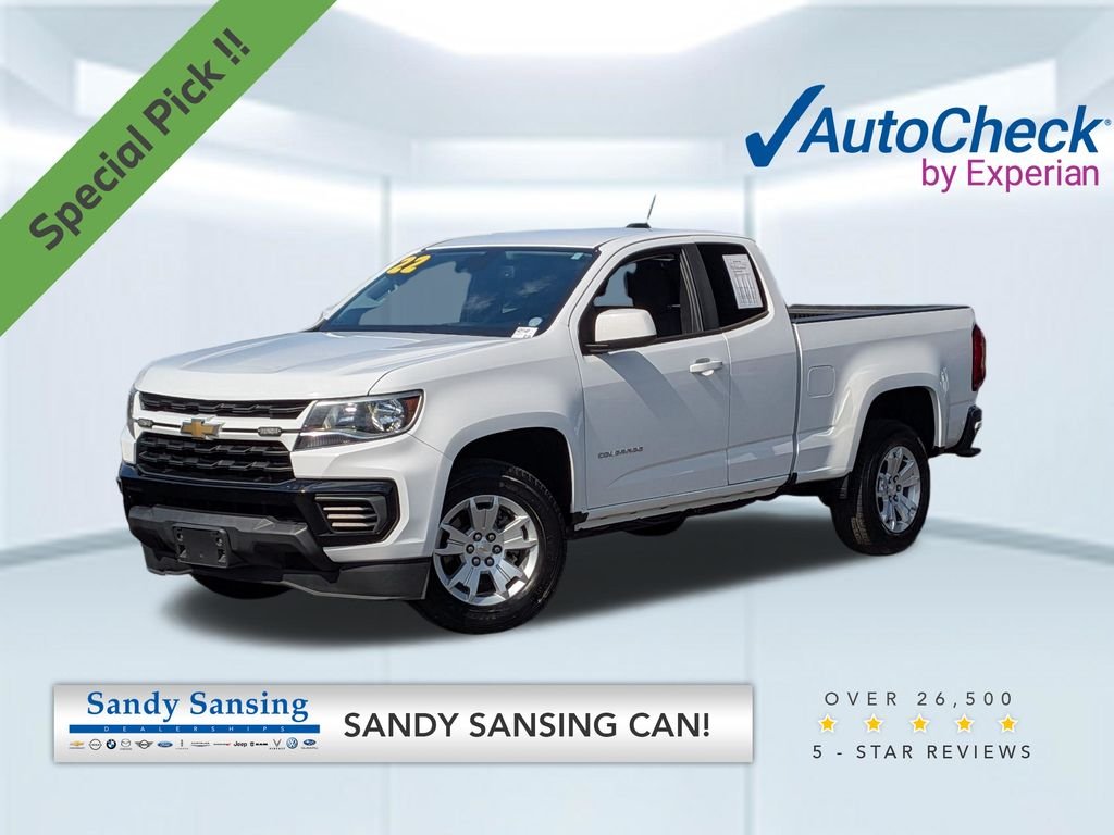 Used 2022 White Chevrolet LT image 1
