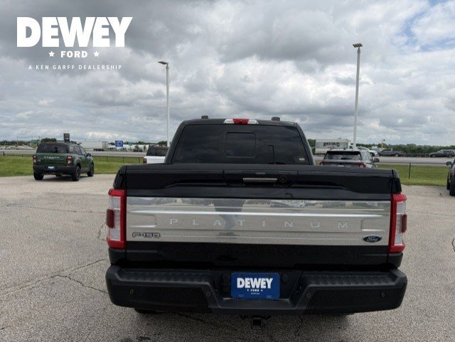 Used 2022 Black Metallic Ford Platinum image 6