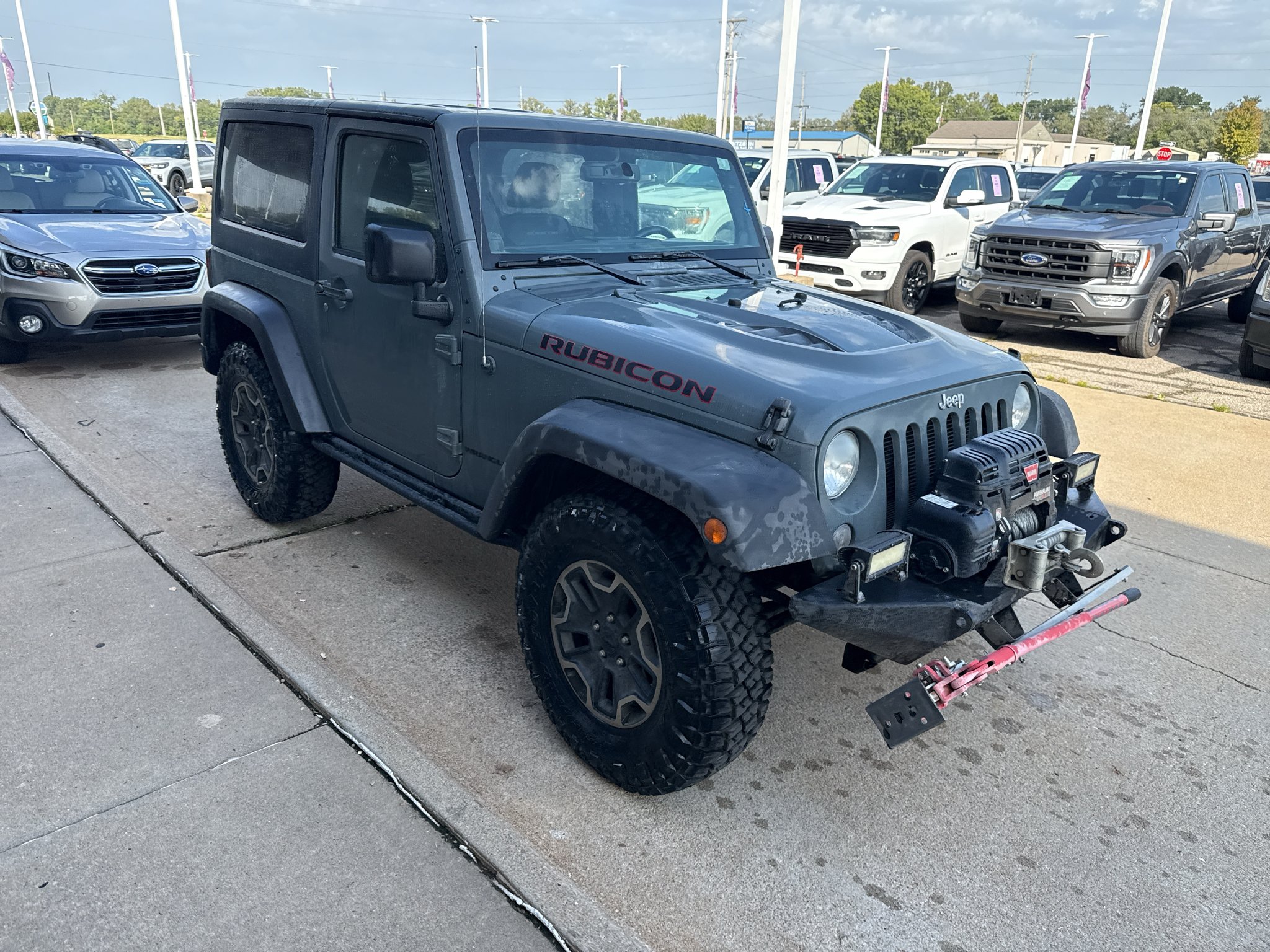 Used 2014 Anvil Clear Coat Jeep Rubicon X image 3