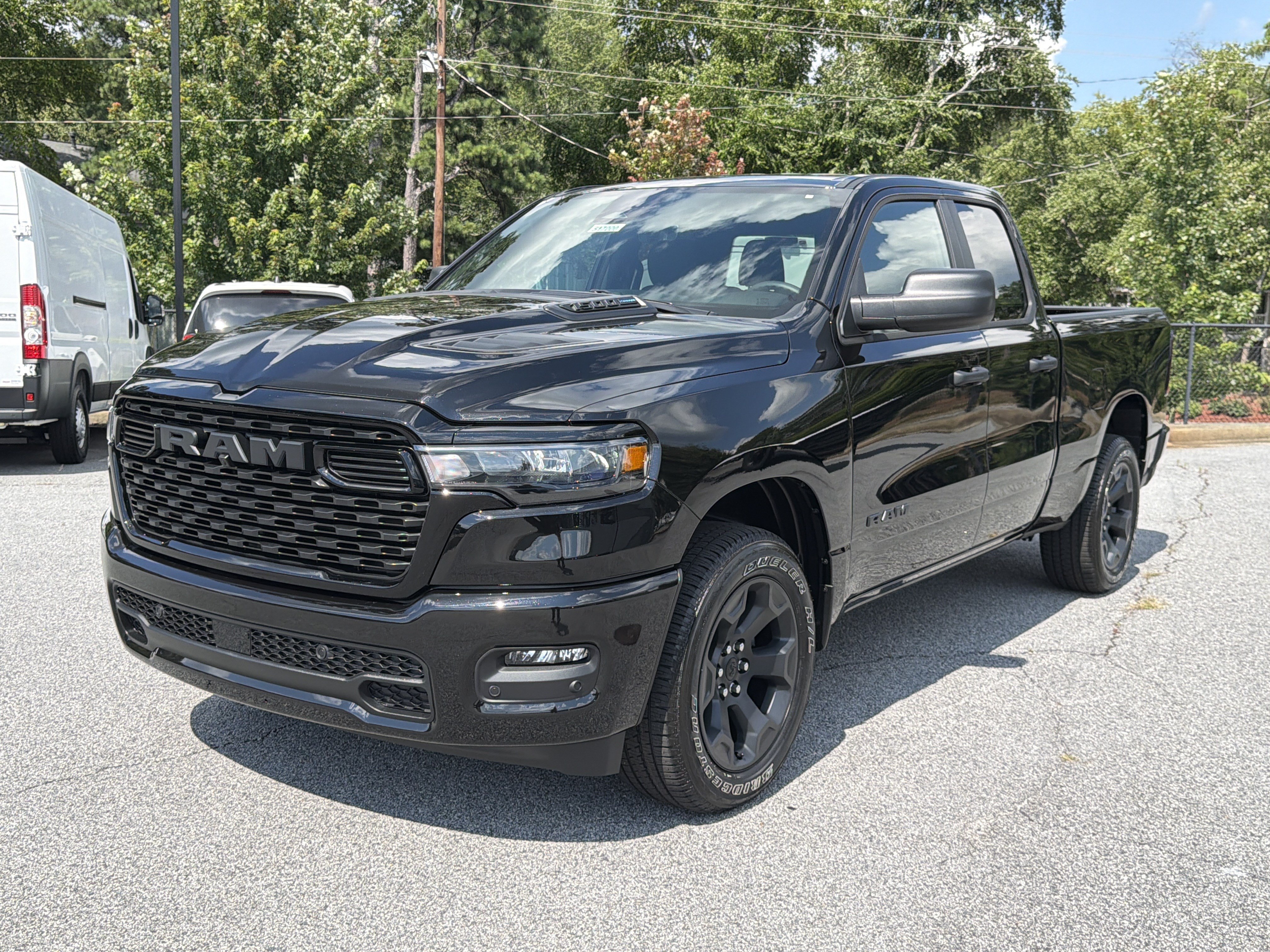 New 2026 Diamond Black Crystal Pearlcoat Ram Express image 3