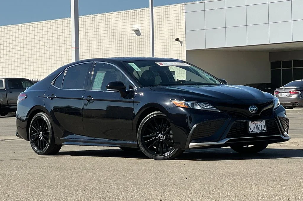 Certified Used 2024 Black Toyota XSE image 2