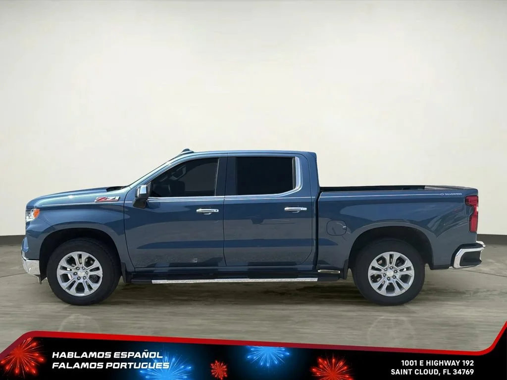 Used 2024 Lakeshore Blue Metallic Chevrolet LTZ image 3
