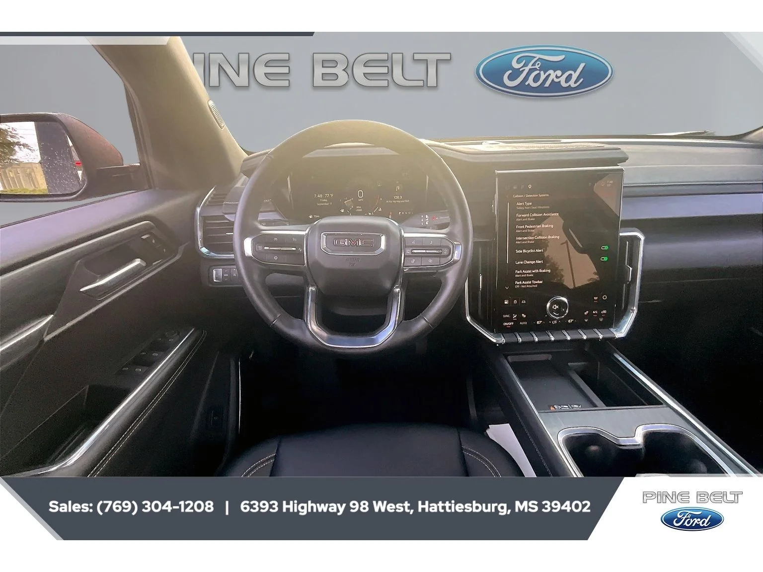 Used 2025 Ebony Twilight Metallic GMC FWD Elevation image 5