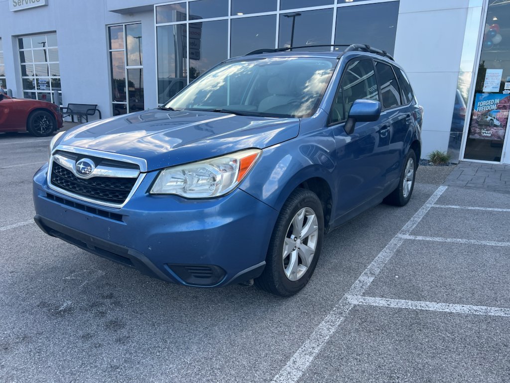 Used 2015 Quartz Blue Pearl Subaru 2.5i Premium image 2
