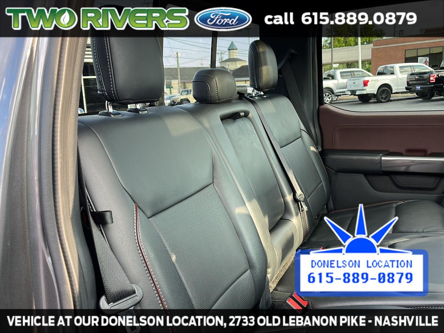 Used 2021 Carbonized Gray Metallic Ford LARIAT image 53