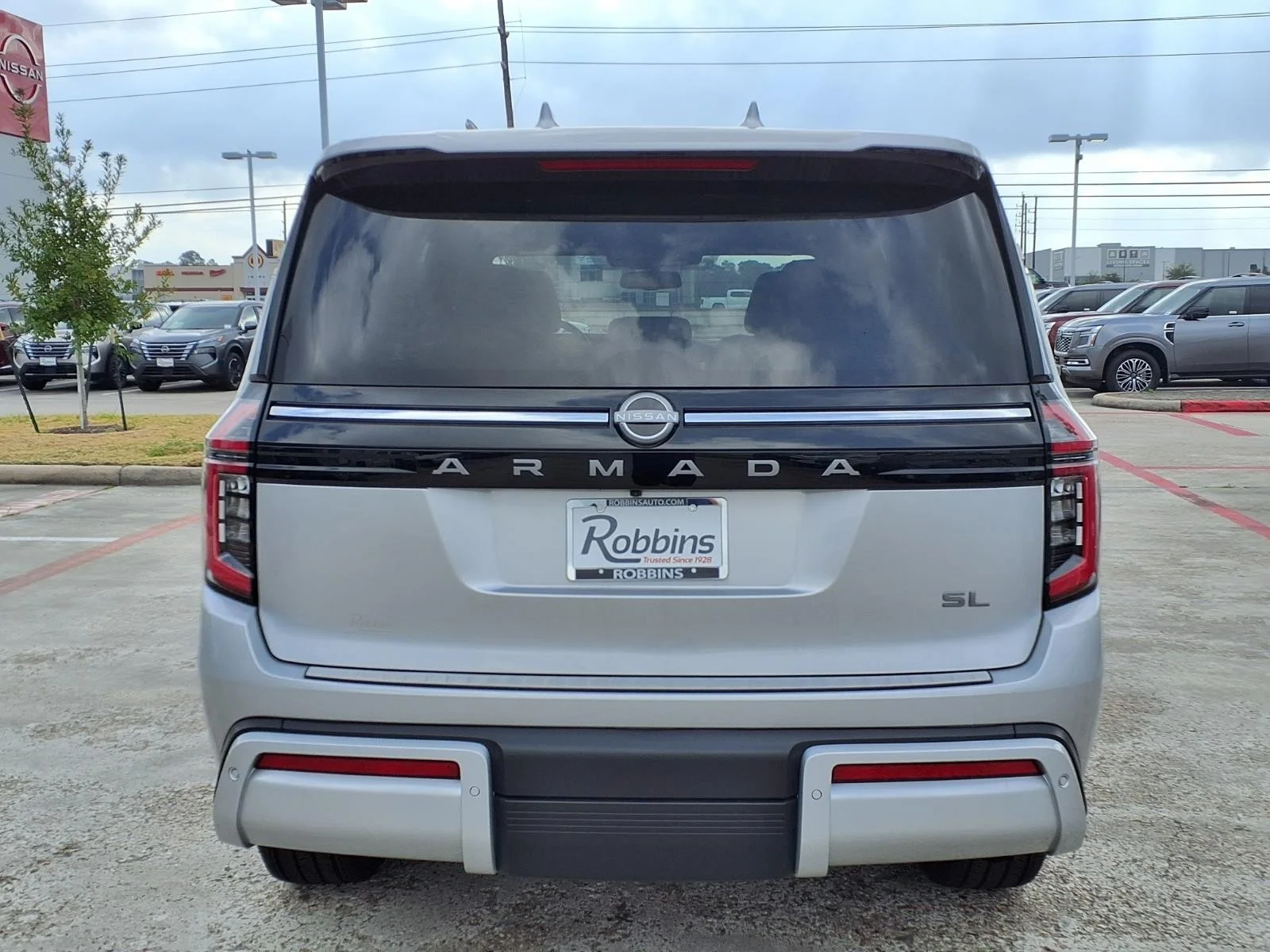 2026 Nissan Armada SL Silver at Robbins Nissan