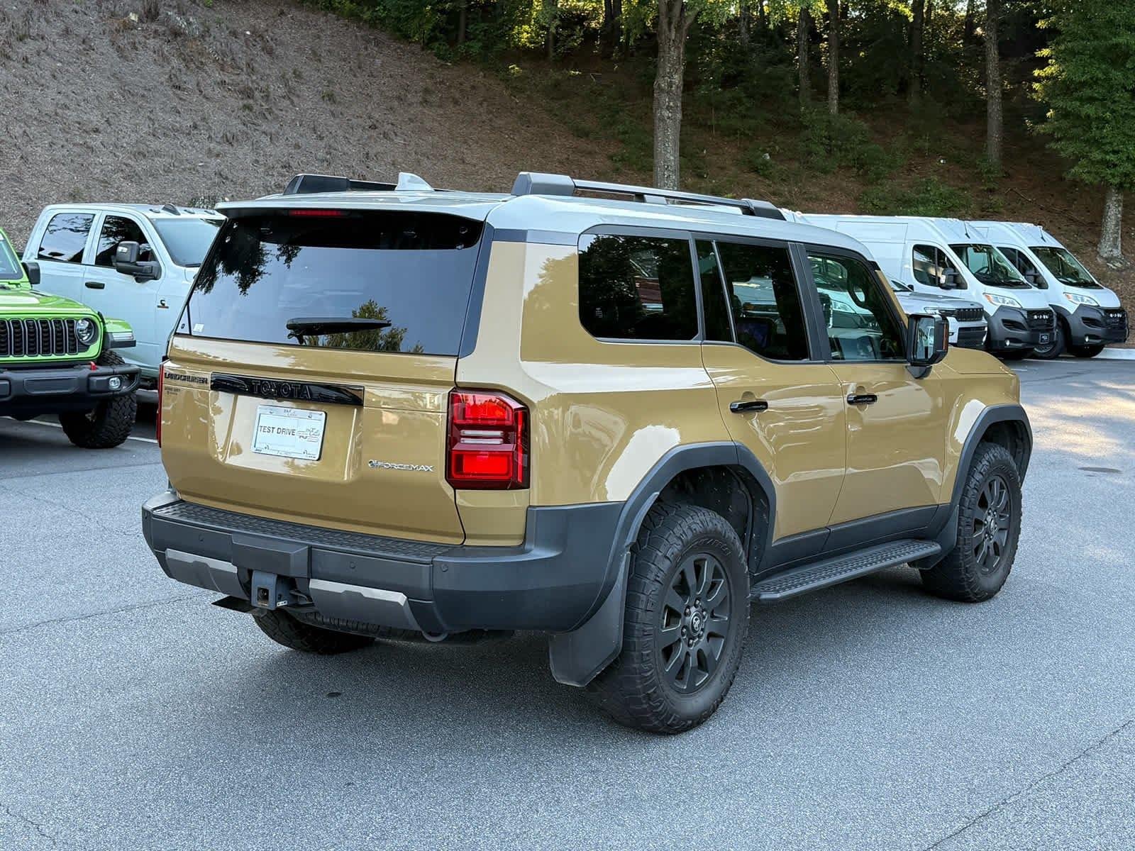 Used 2024 Trail Dust w/Grayscape Roof Toyota BASE image 5
