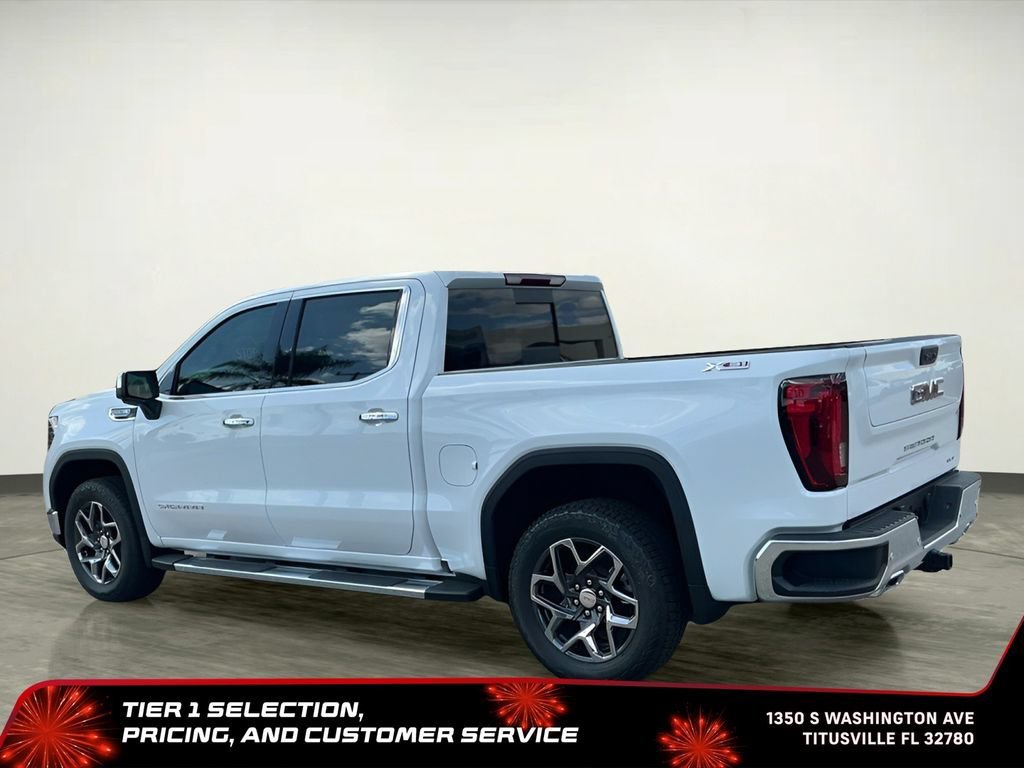 New 2026 Glacier White Tricoat GMC SLT image 4