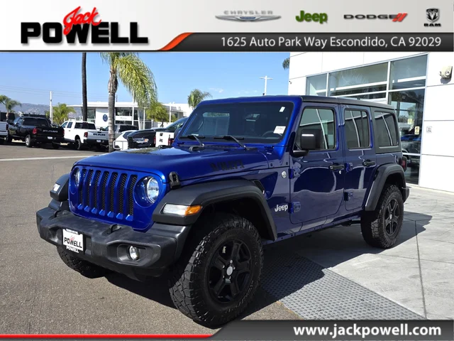 2018 Jeep Wrangler Unlimited Sport