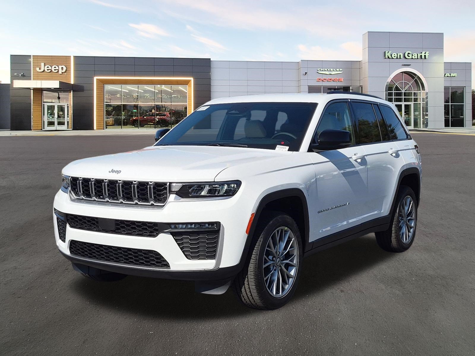 New 2027 Bright White Clear-Coat Paint Jeep Limited Reserve image 9