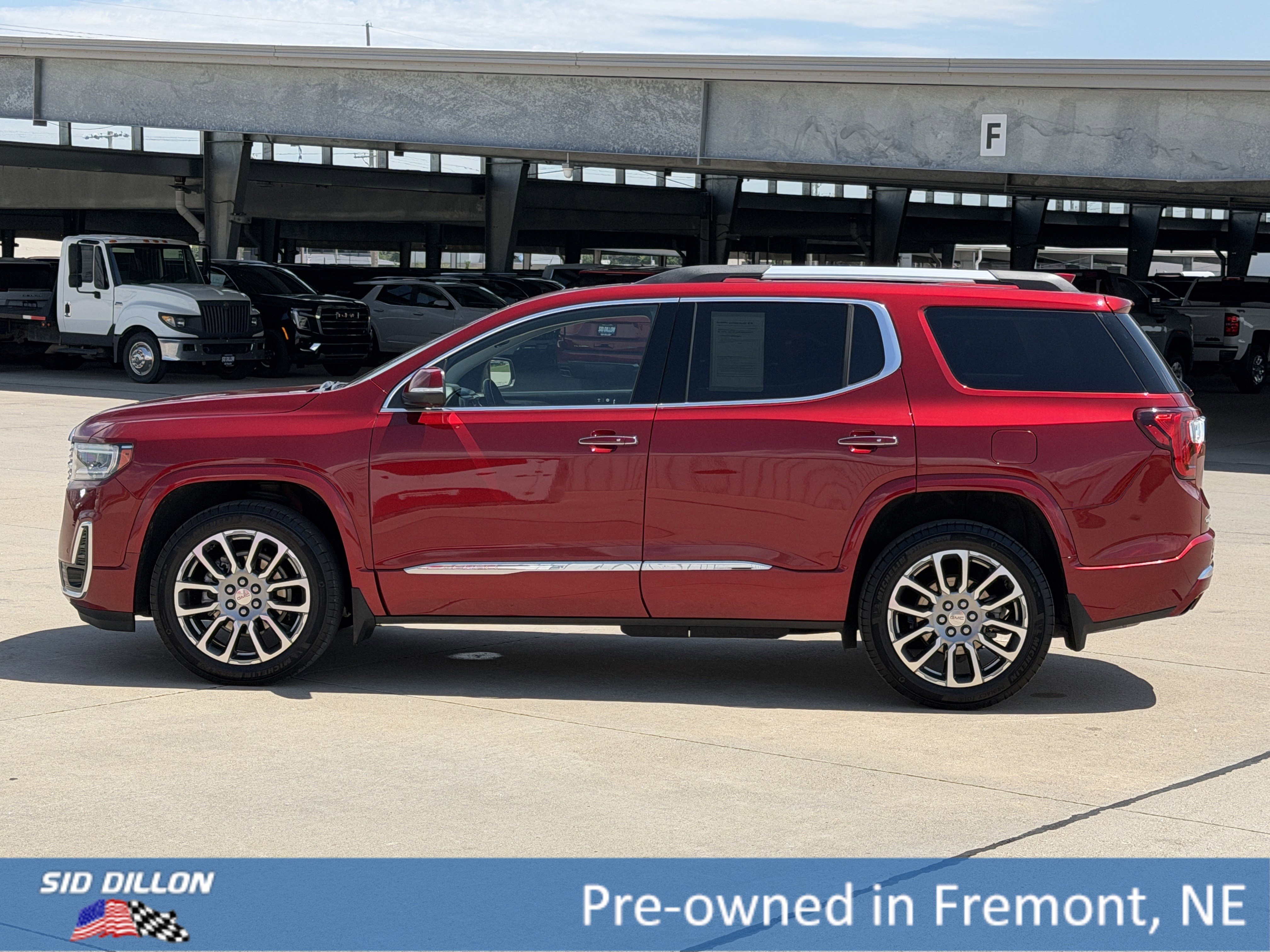 Used 2023 Volcanic Red Tintcoat GMC Denali image 8