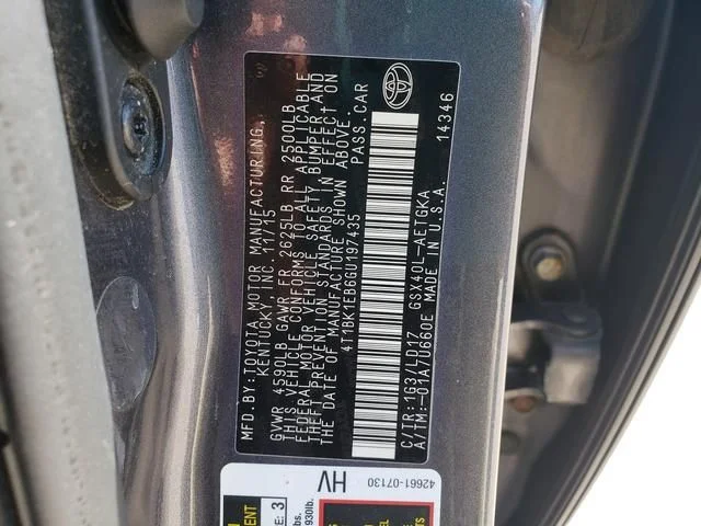 Used 2016 Magnetic Gray Metallic Toyota XLE image 26
