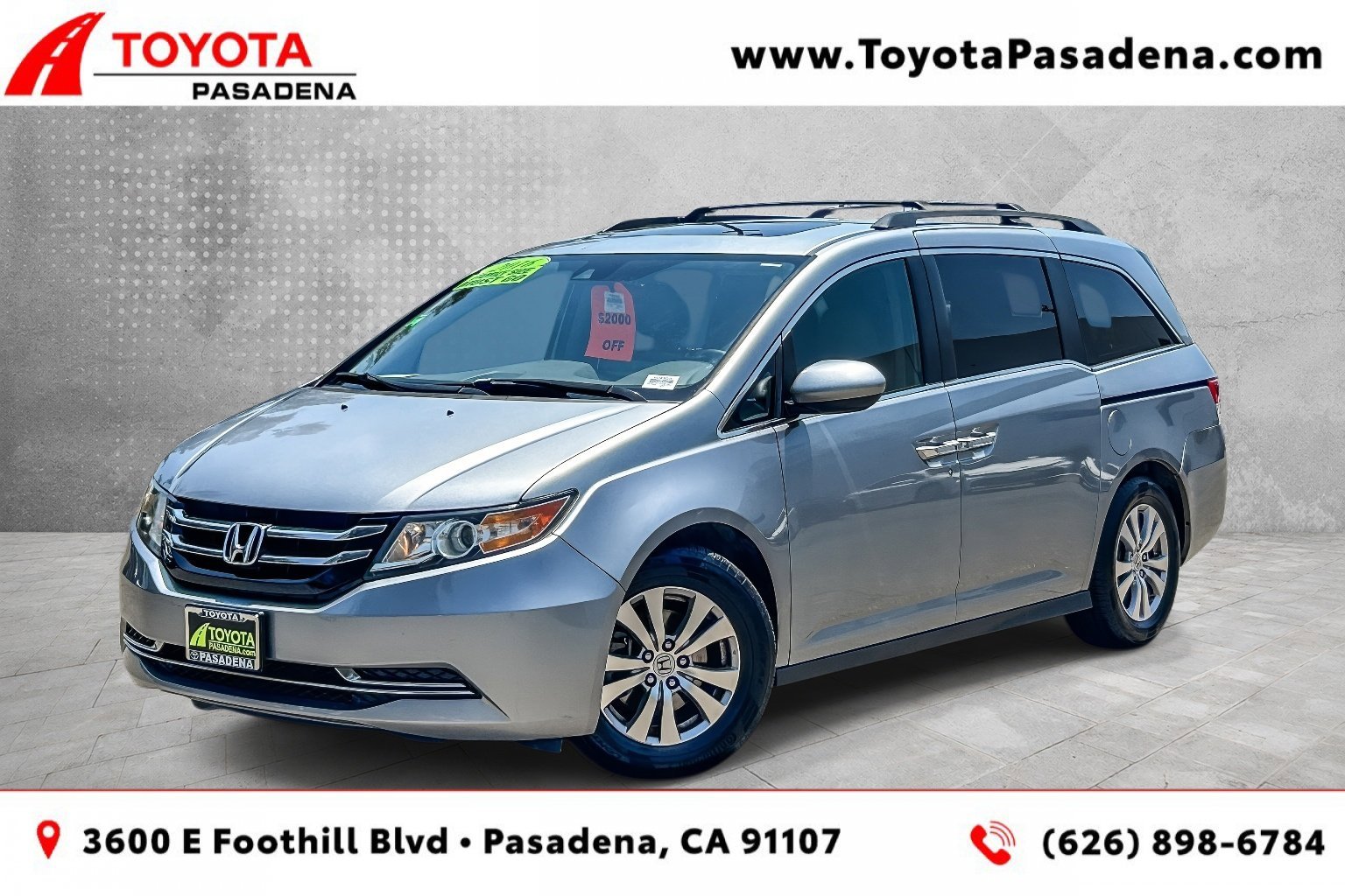 2016 Honda Odyssey EX-L with DVD Rear Entertainment System's photo