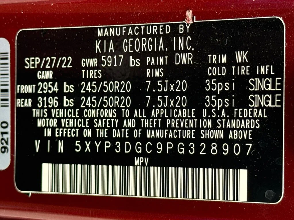 Used 2023 Red Kia EX image 32