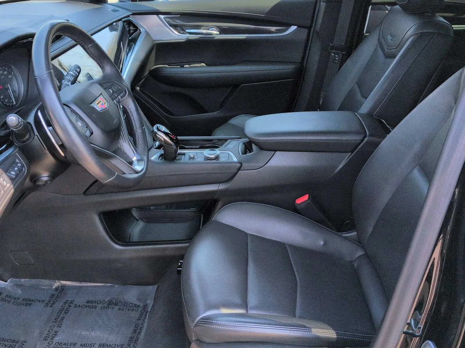 Used 2024 Stellar Black Metallic Cadillac AWD Sport image 17