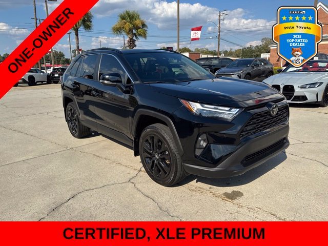 Certified Used 2025 Black Toyota XLE Premium image 3