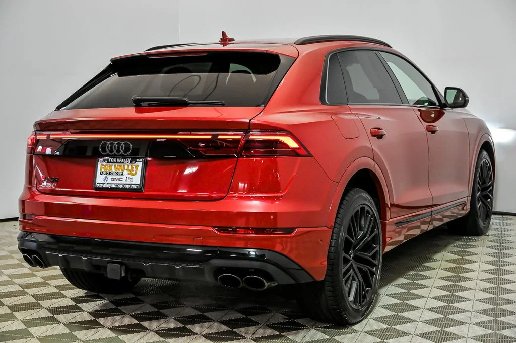 Used 2024 Red Audi 4.0T Premium Plus image 8