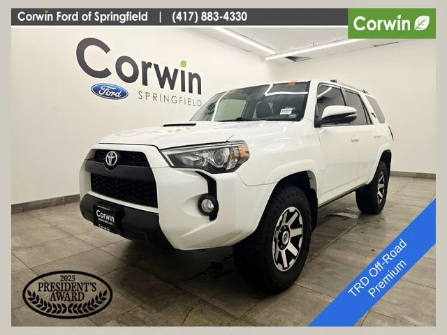Used 2017 Super White Toyota TRD Off-Road Premium image 1