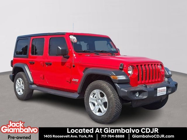 2018 Jeep Wrangler Unlimited Sport S