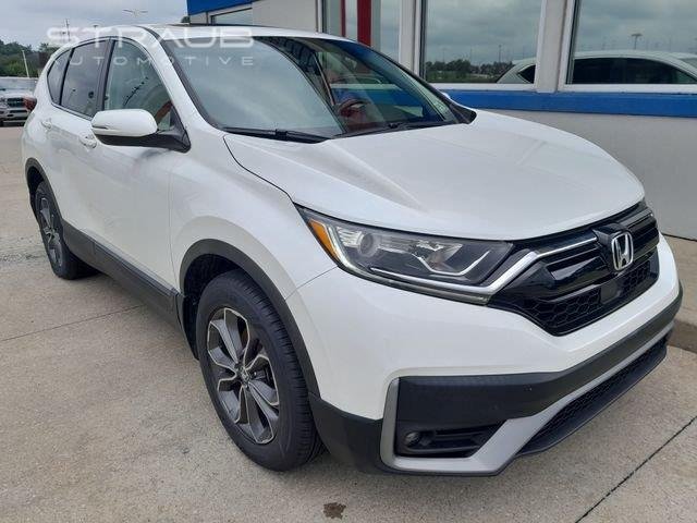 Used 2022 Platinum White Pearl Honda EX-L image 3