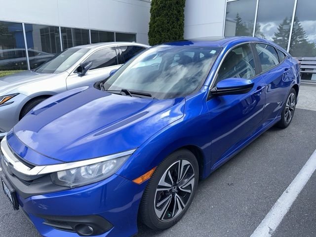 Used 2017 Aegean Blue Metallic Honda EX-T image 2