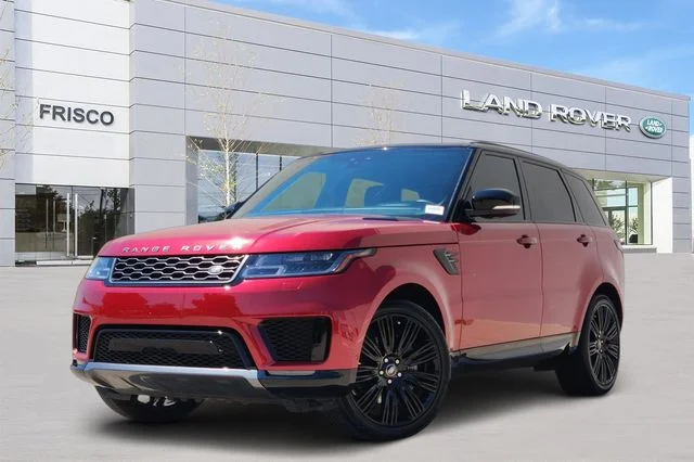 Used 2022 Red Land Rover HSE Silver Edition image 1