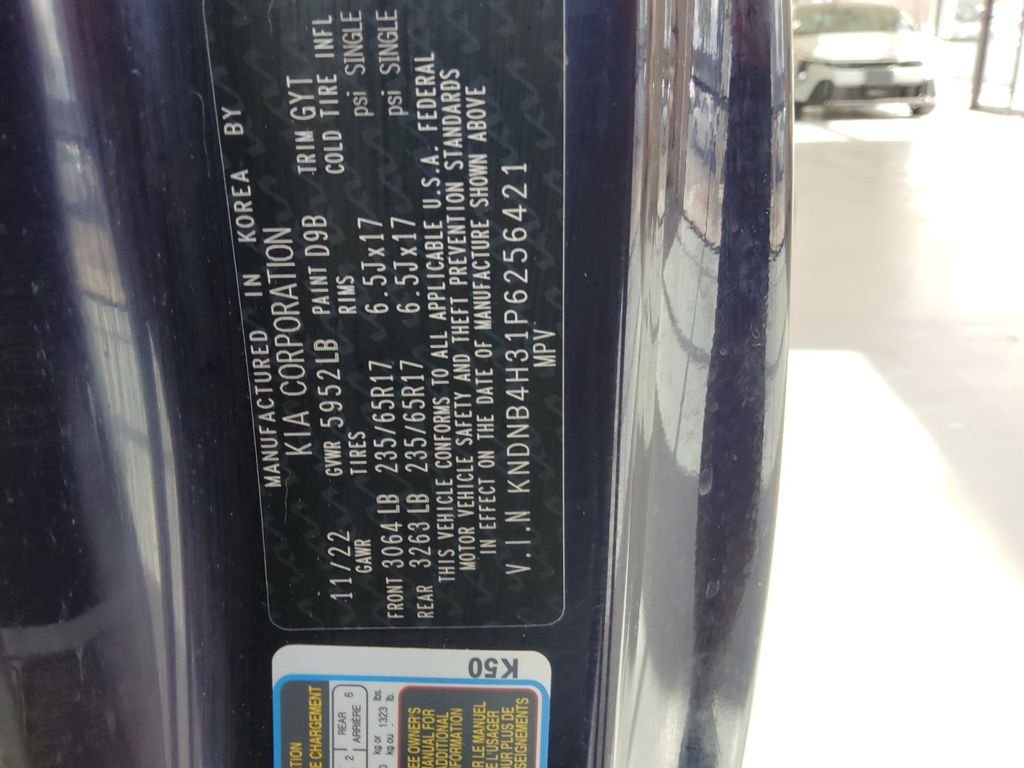 Used 2023 Blue Kia LX Seat Package image 20
