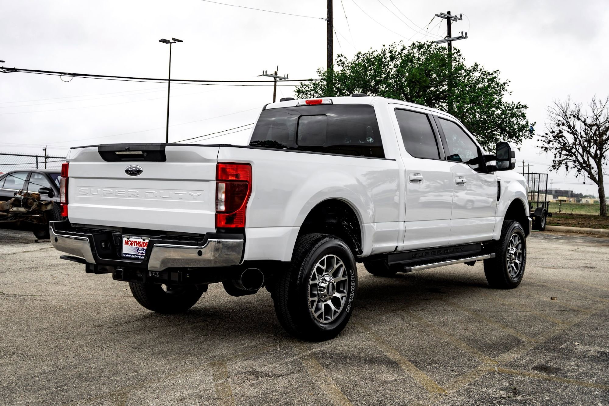 Used 2020 Oxford White Ford LARIAT image 5