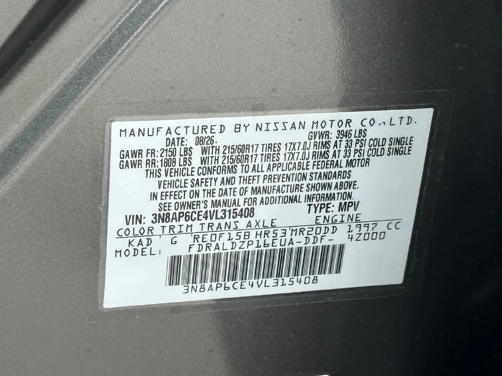 New 2027 Gun Metallic Nissan SV image 29