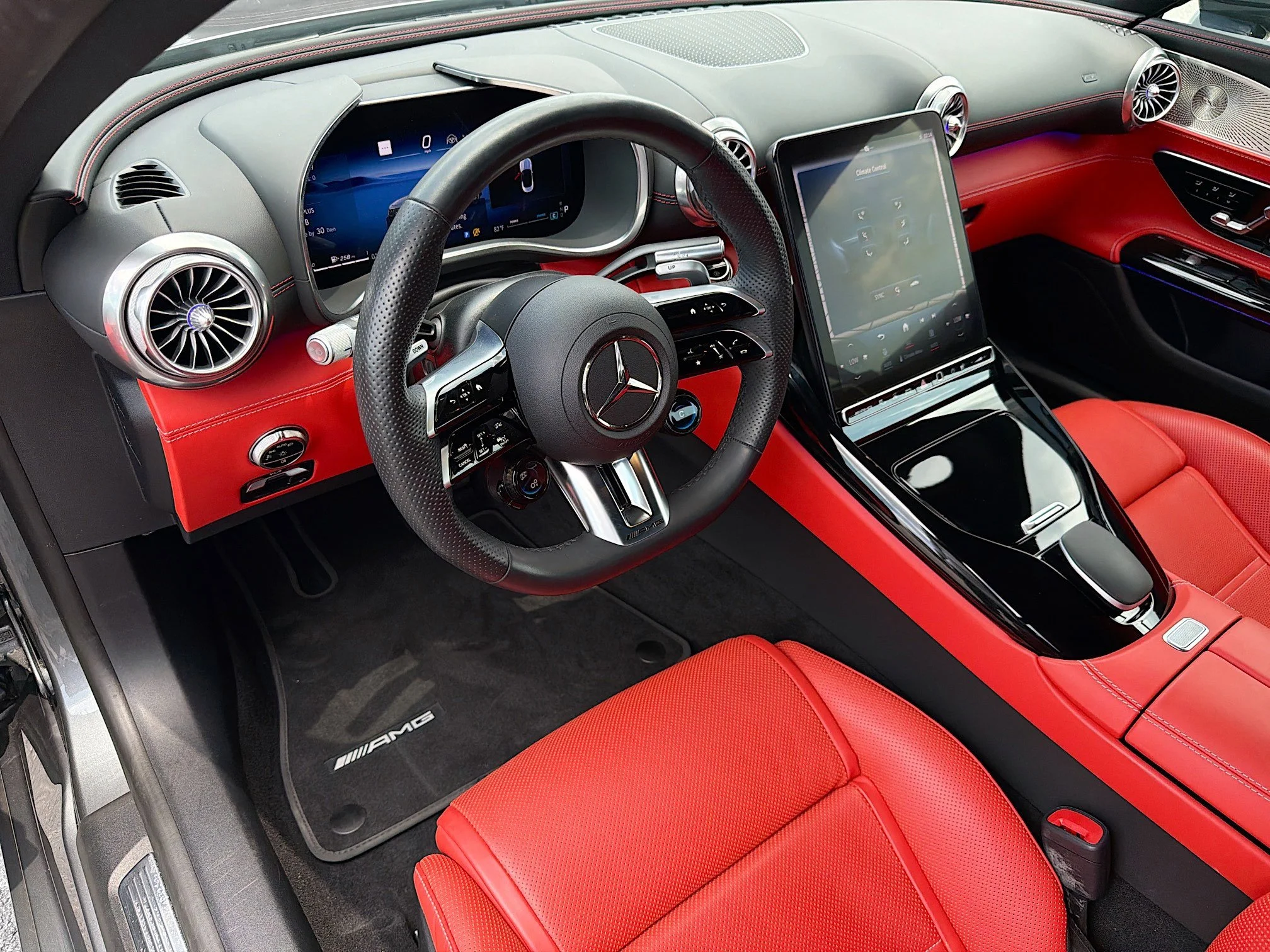 Used 2023 Selenite Gray Metallic Mercedes-Benz AMG® SL 43 image 24