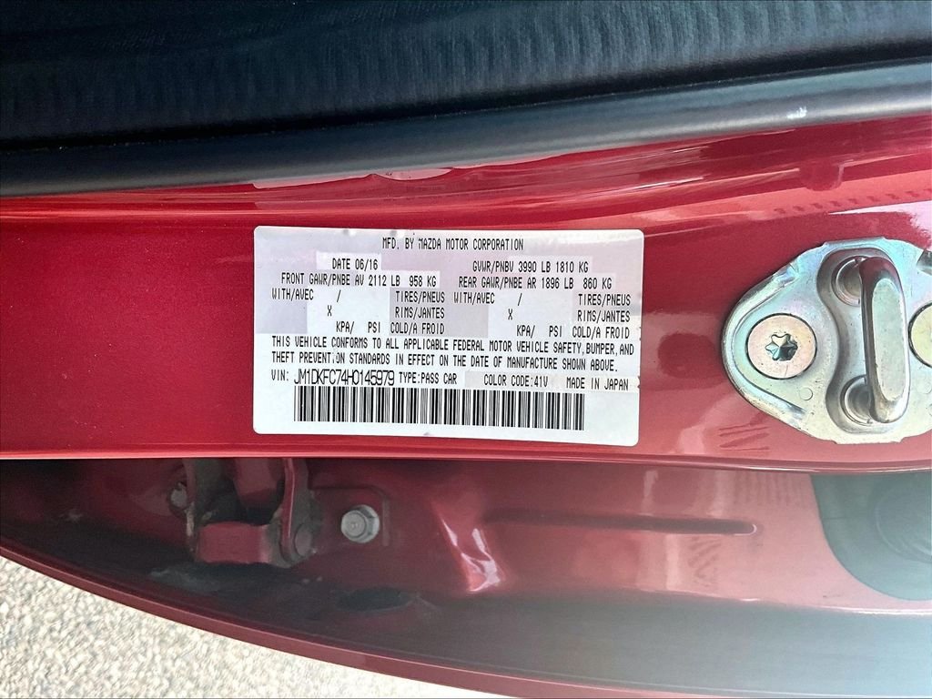 Used 2017 Red Mazda Touring image 9