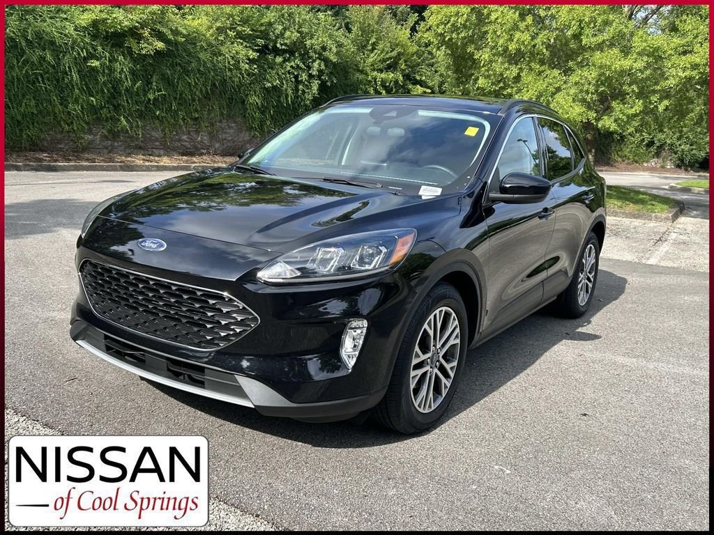 Used 2021 Black Ford SEL image 3