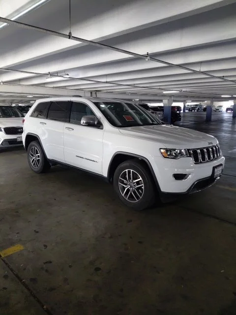 Used 2021 White Jeep Limited image 1