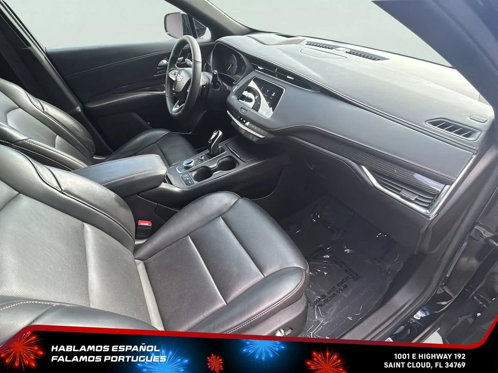Used 2022 Stellar Black Metallic Cadillac Sport image 33