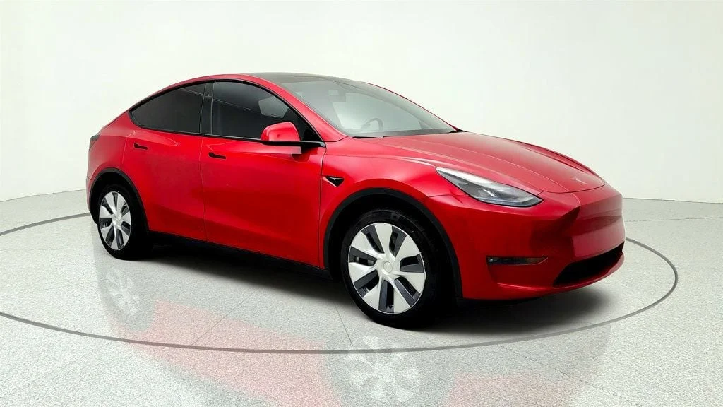 Used 2023 Red Multi-Coat Tesla Long Range AWD w/ 20