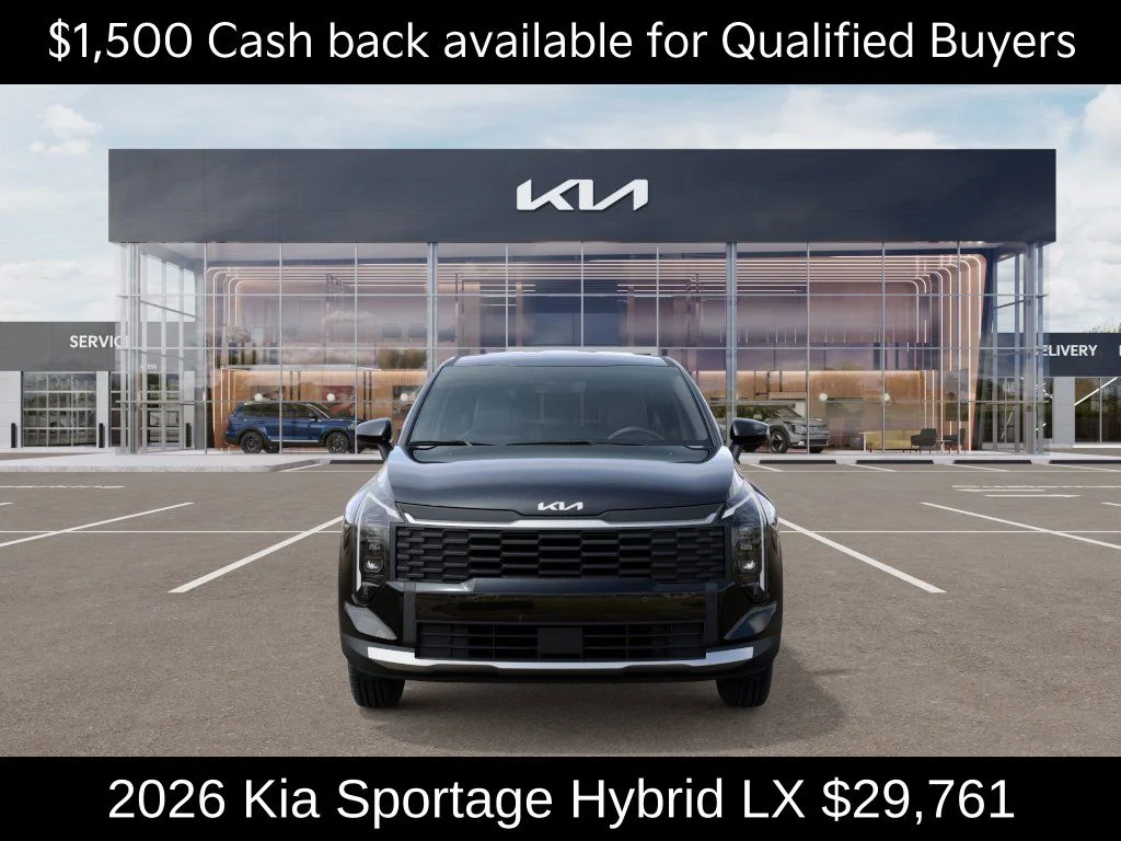 New 2026 Fusion Black Kia LX image 3