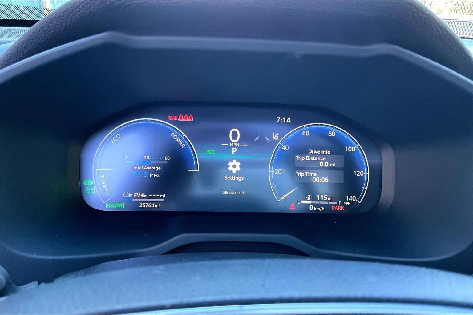 Used 2025 Wind Chill Pearl/Midnight Black Metallic Toyota XSE image 26