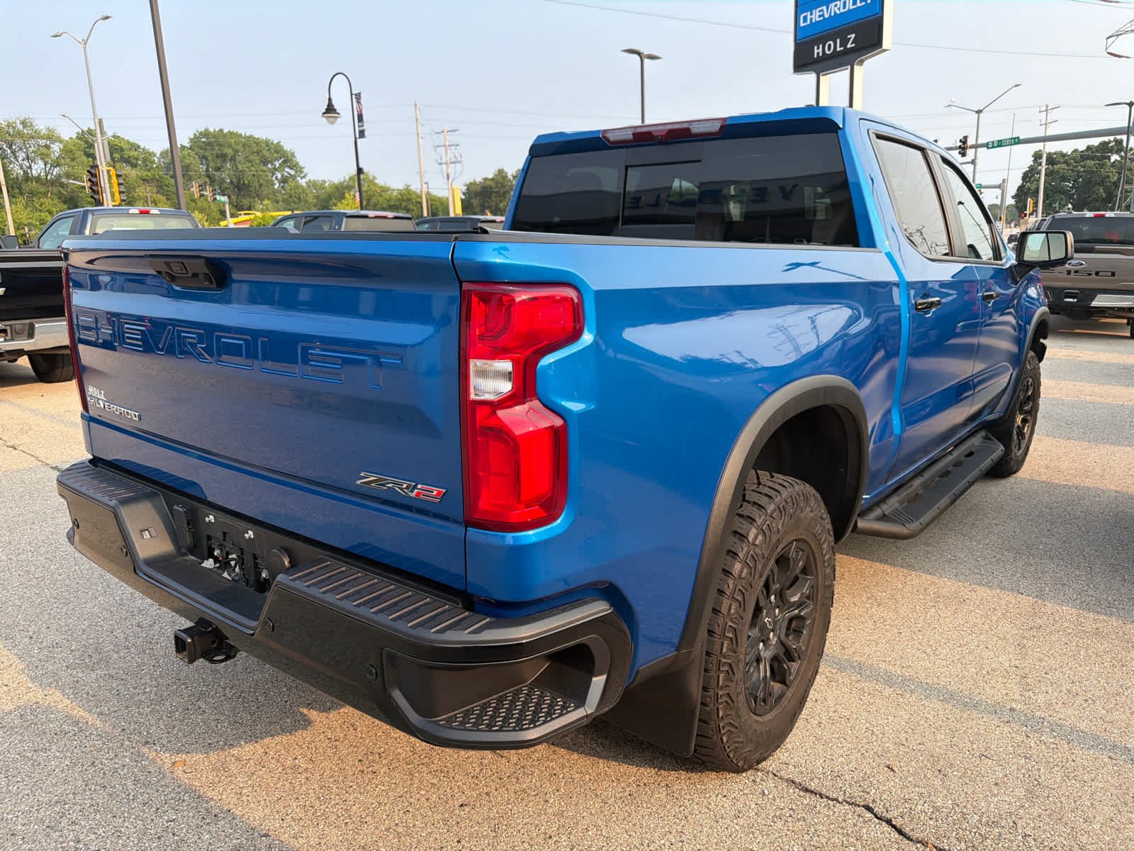 Certified Used 2024 Glacier Blue Metallic Chevrolet ZR2 image 4