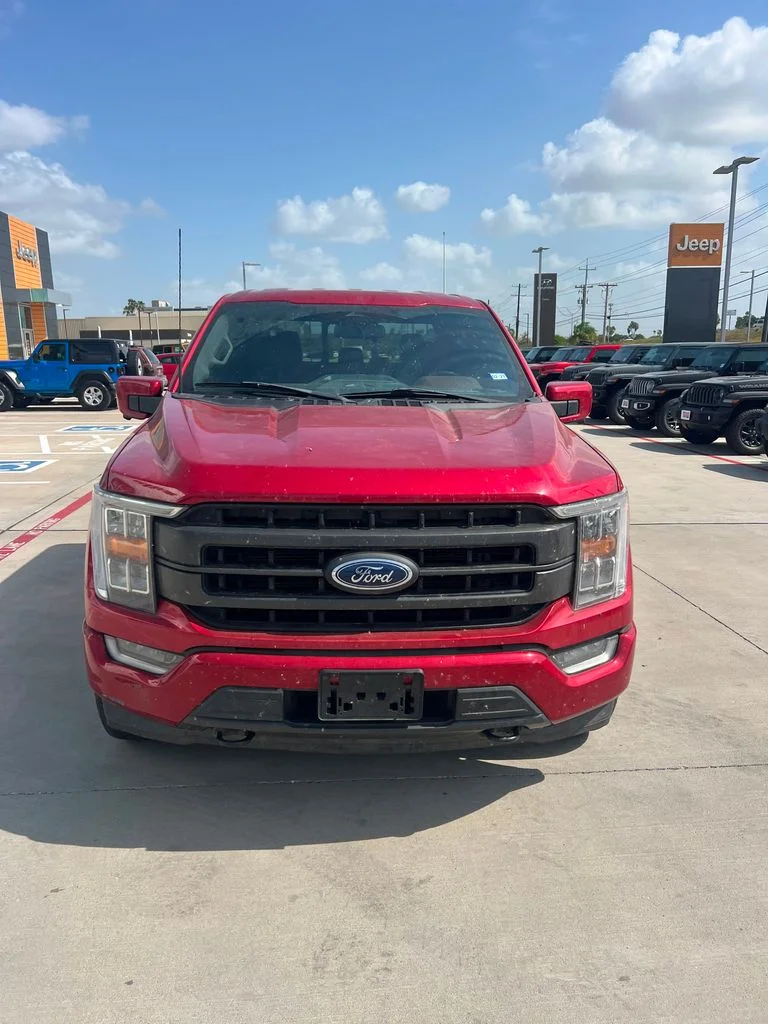 Used 2022 Red Ford Lariat image 5