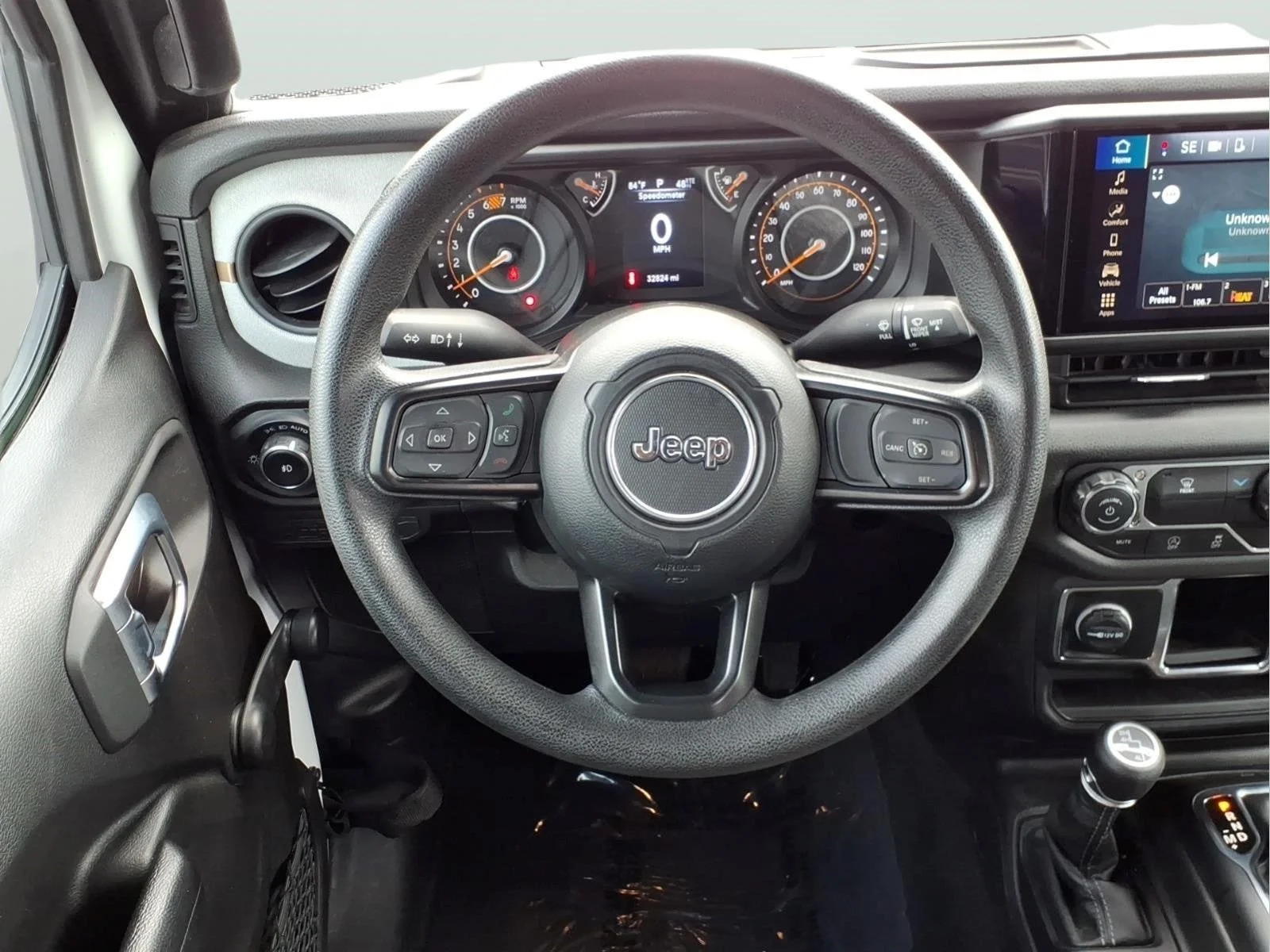 Used 2024 Bright White Clearcoat Jeep Sport image 12