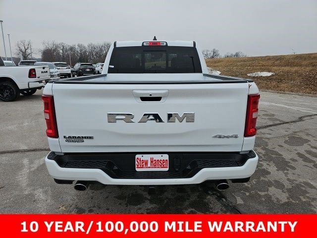 New 2026 Bright White Clearcoat Ram Laramie image 4
