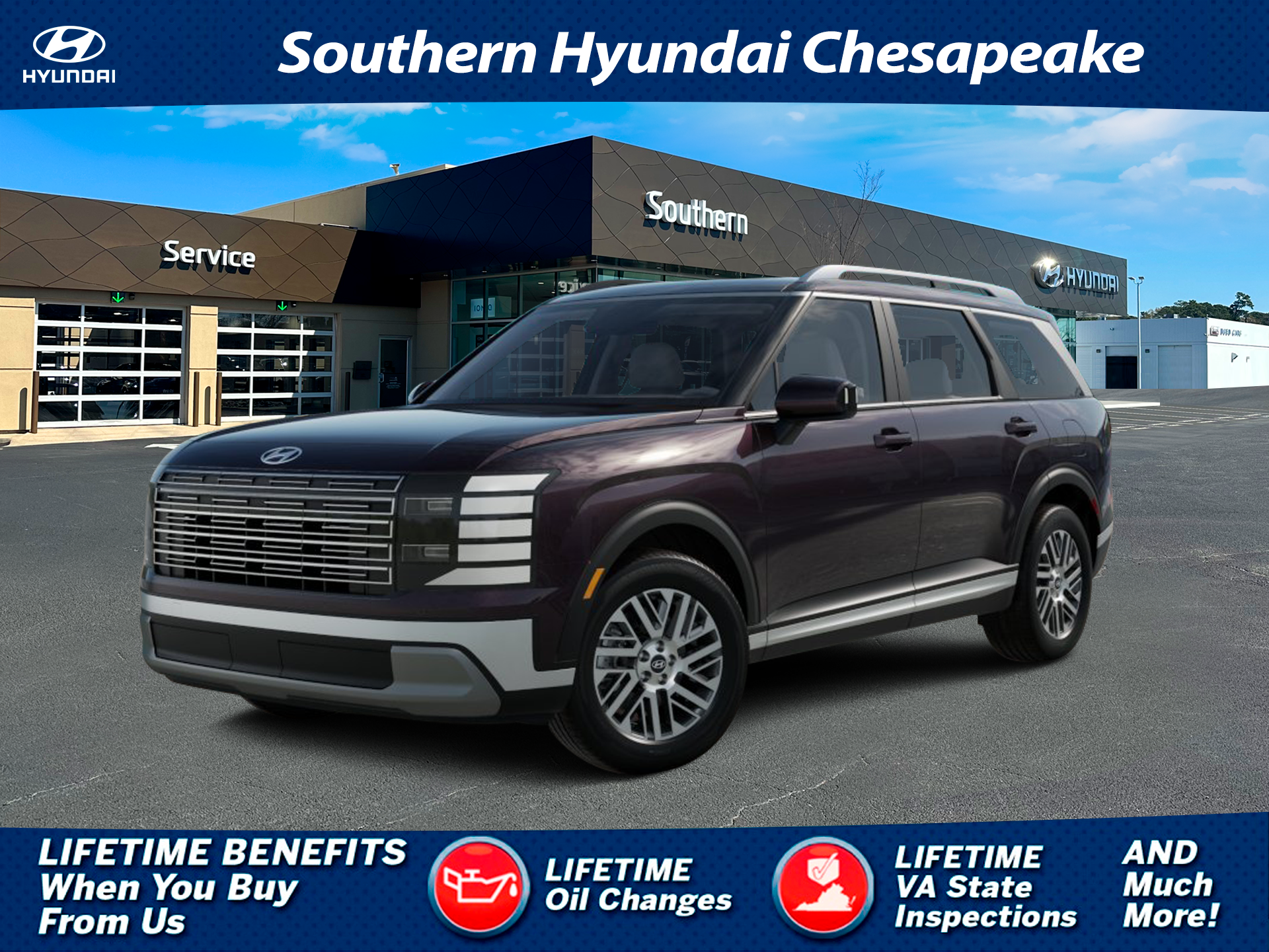 New 2026 Red Hyundai SEL image 1