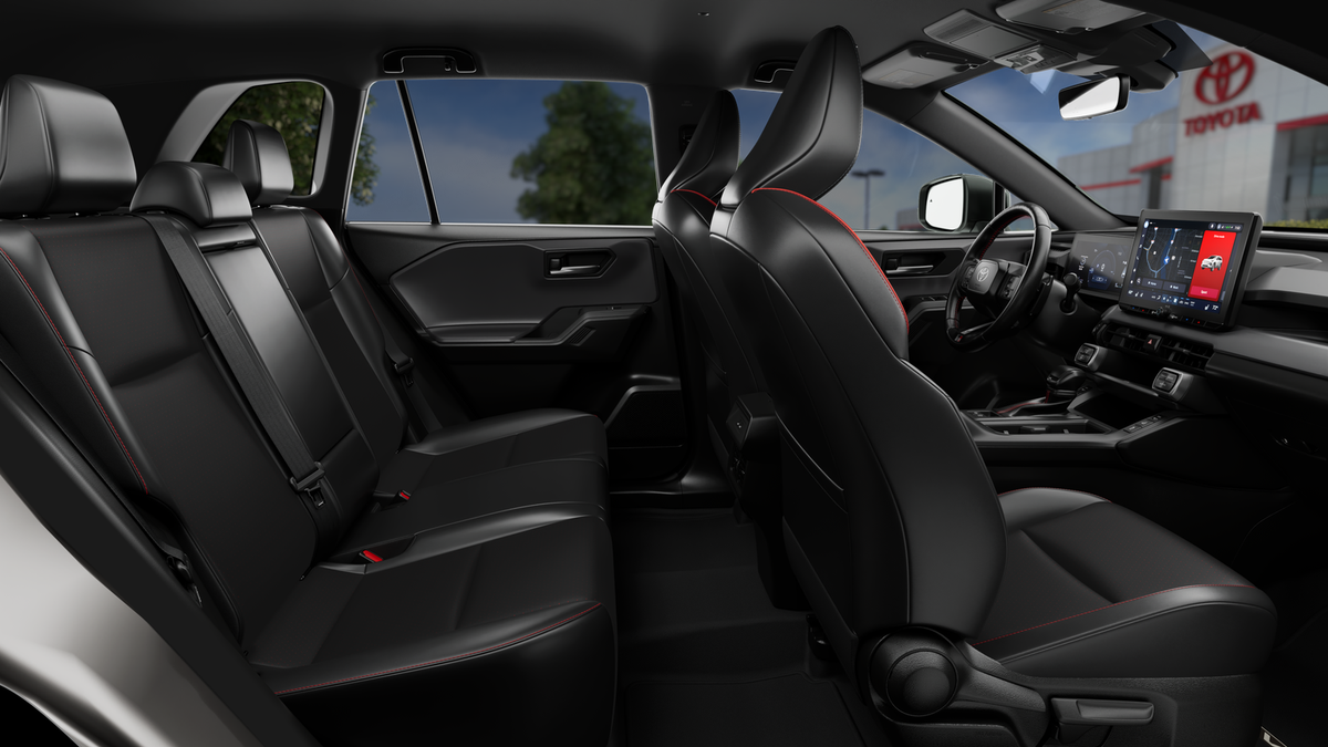 New 2026 Wind Chill Pearl with Midnight Black Metallic roof Toyota GR SPORT image 73