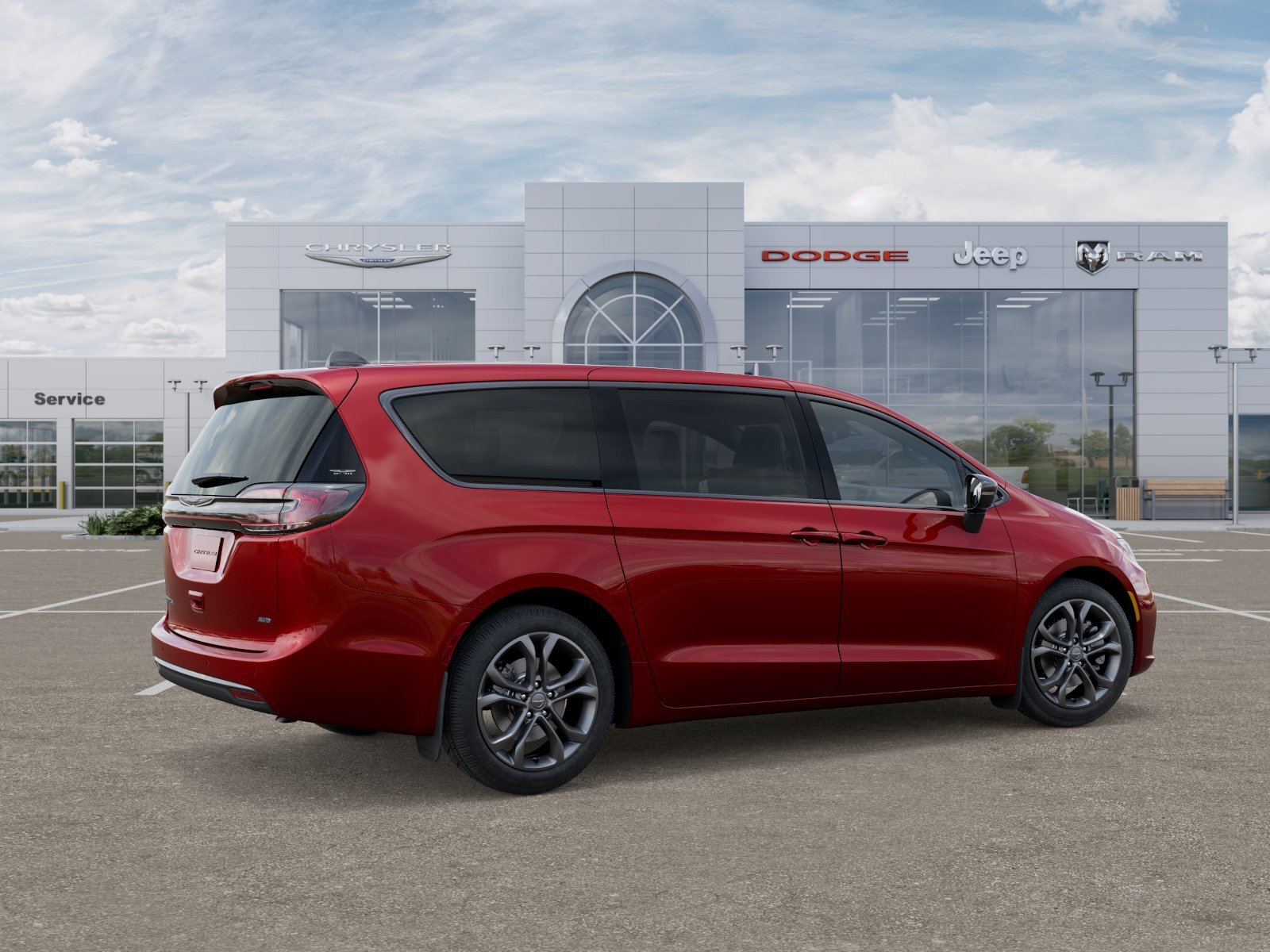 New 2026 Red Hot Pearl-Coat Exterior Paint Chrysler Select image 30