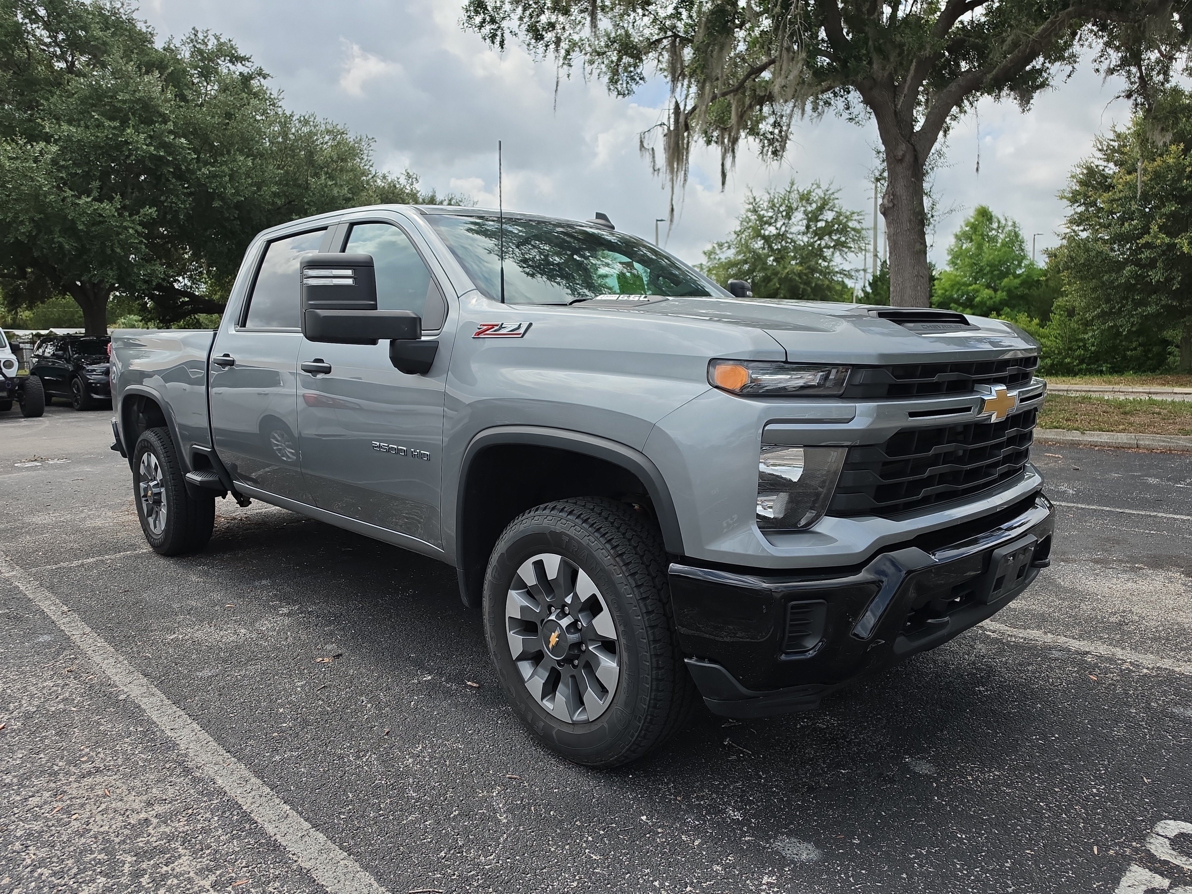 Used 2024 Sterling Gray Metallic Chevrolet Custom image 1