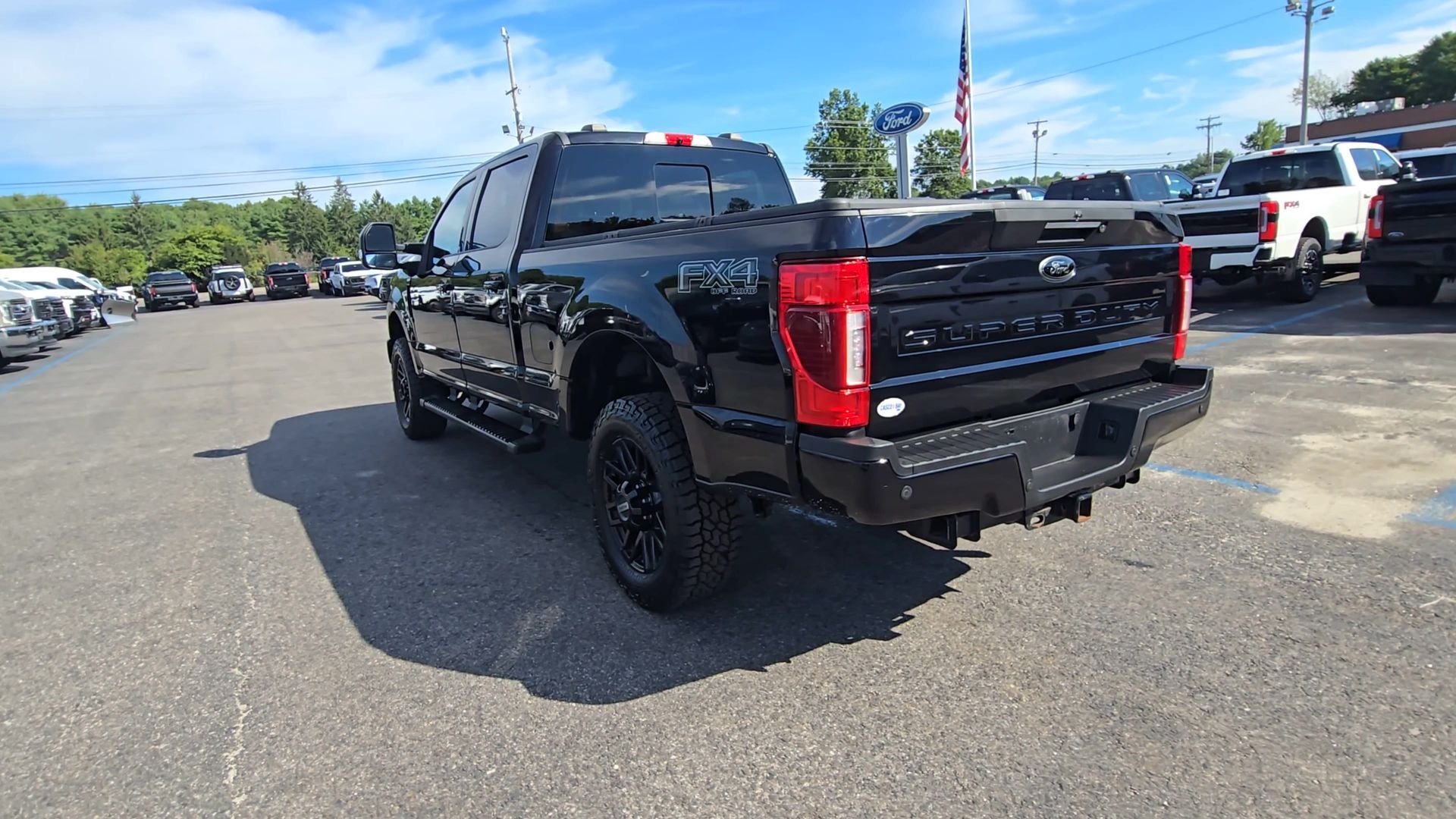 Certified Used 2021 Black Ford Lariat image 17