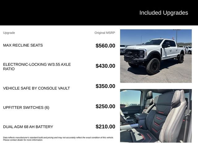 New 2026 Star White Metallic Tri-Coat Ford F-250® Lariat® image 11